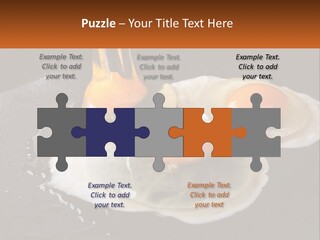 Cholesterol Pan White PowerPoint Template