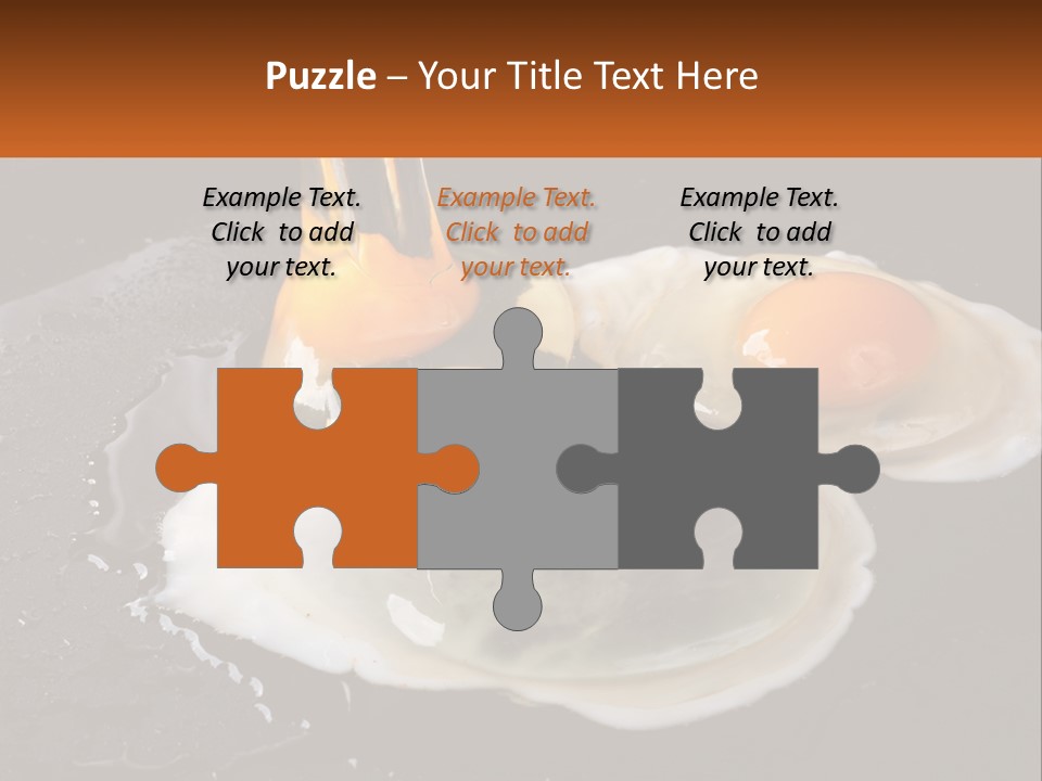 Cholesterol Pan White PowerPoint Template