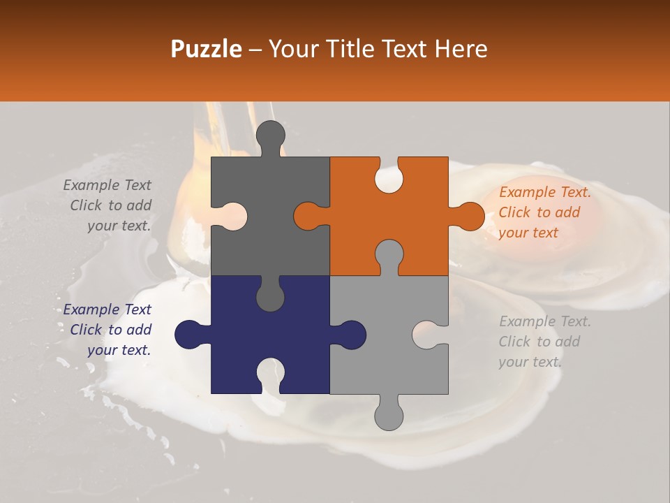 Cholesterol Pan White PowerPoint Template