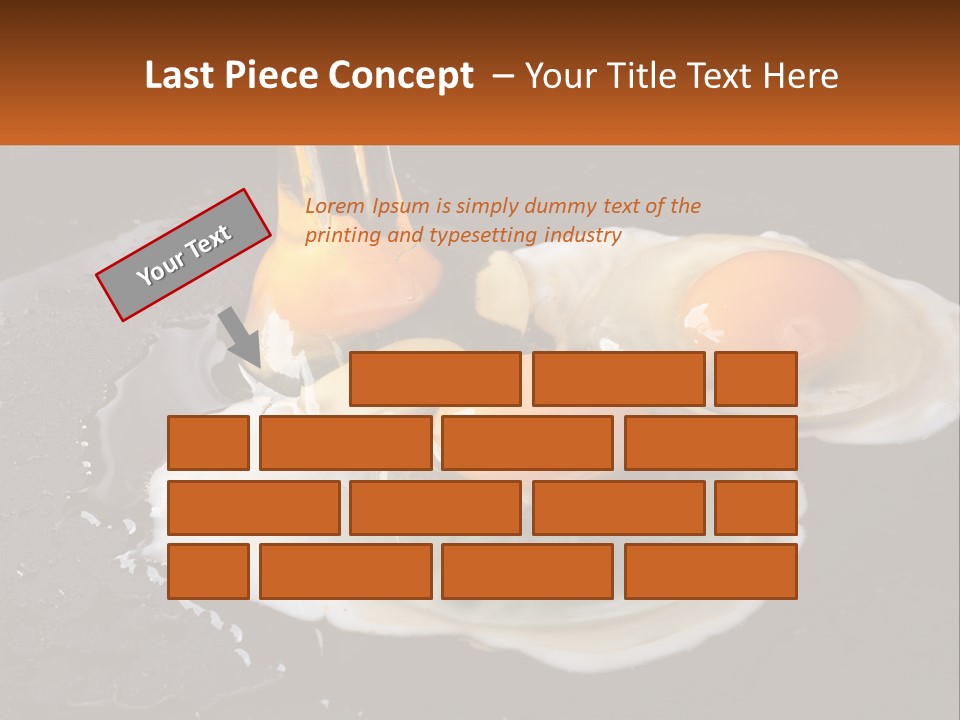 Cholesterol Pan White PowerPoint Template
