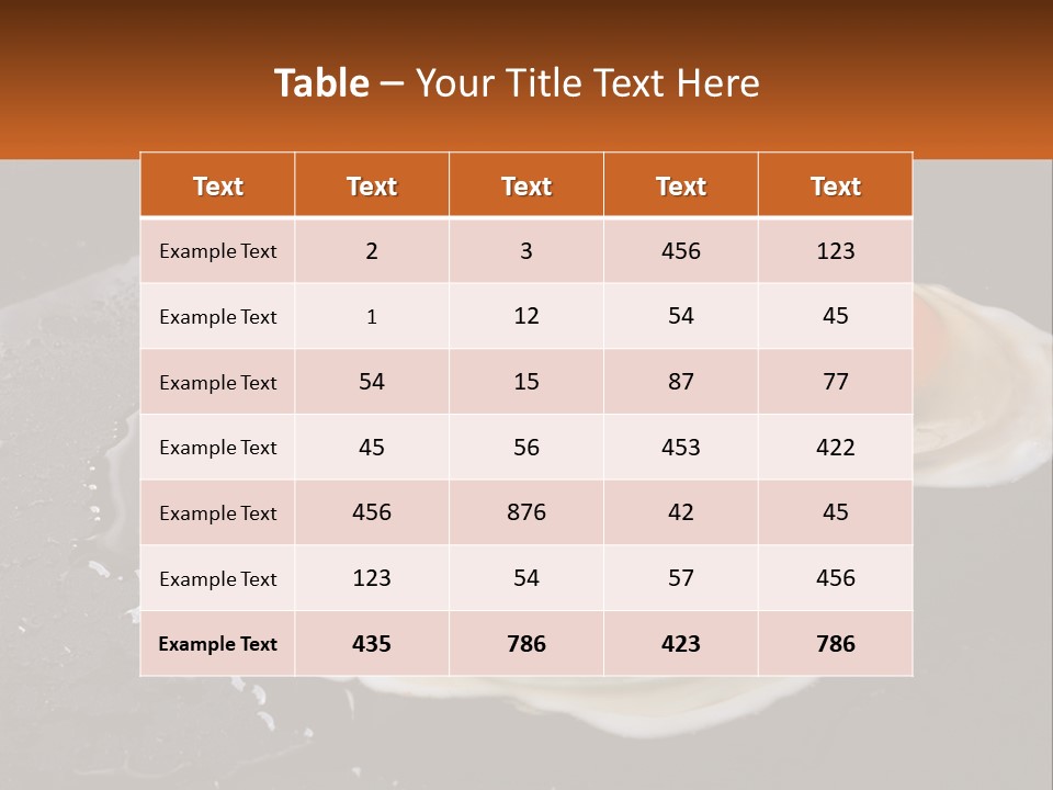 Cholesterol Pan White PowerPoint Template