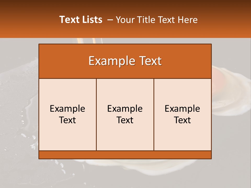Cholesterol Pan White PowerPoint Template