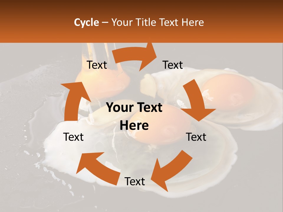 Cholesterol Pan White PowerPoint Template