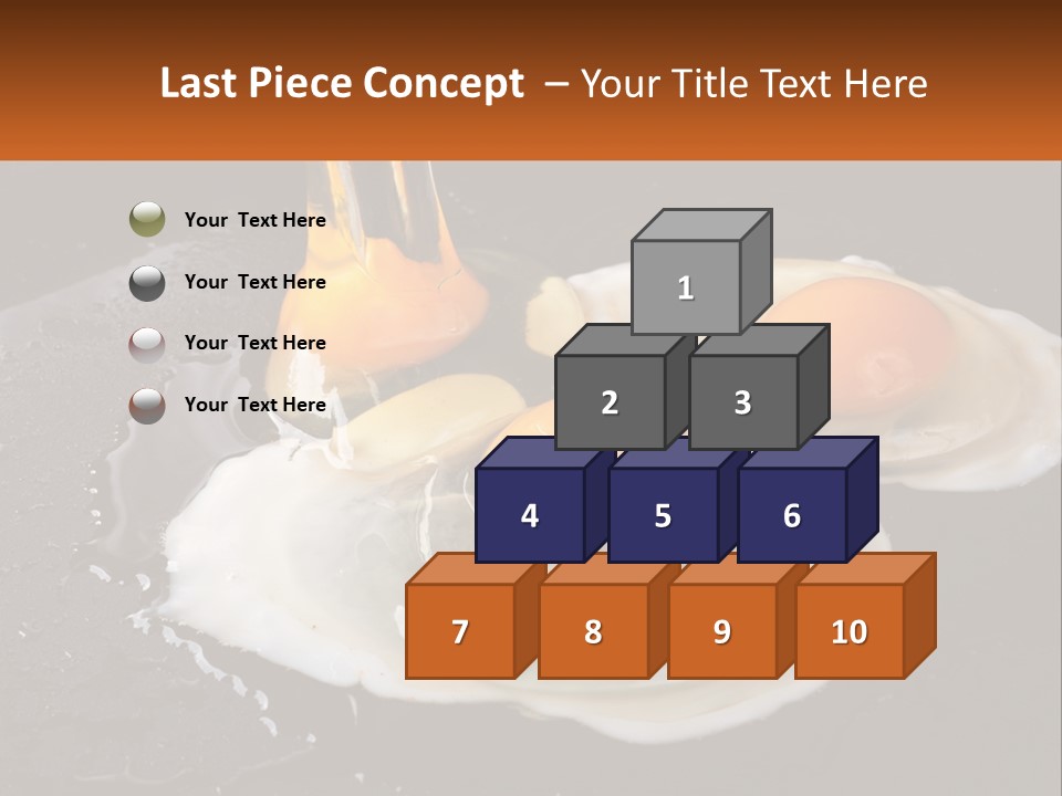 Cholesterol Pan White PowerPoint Template