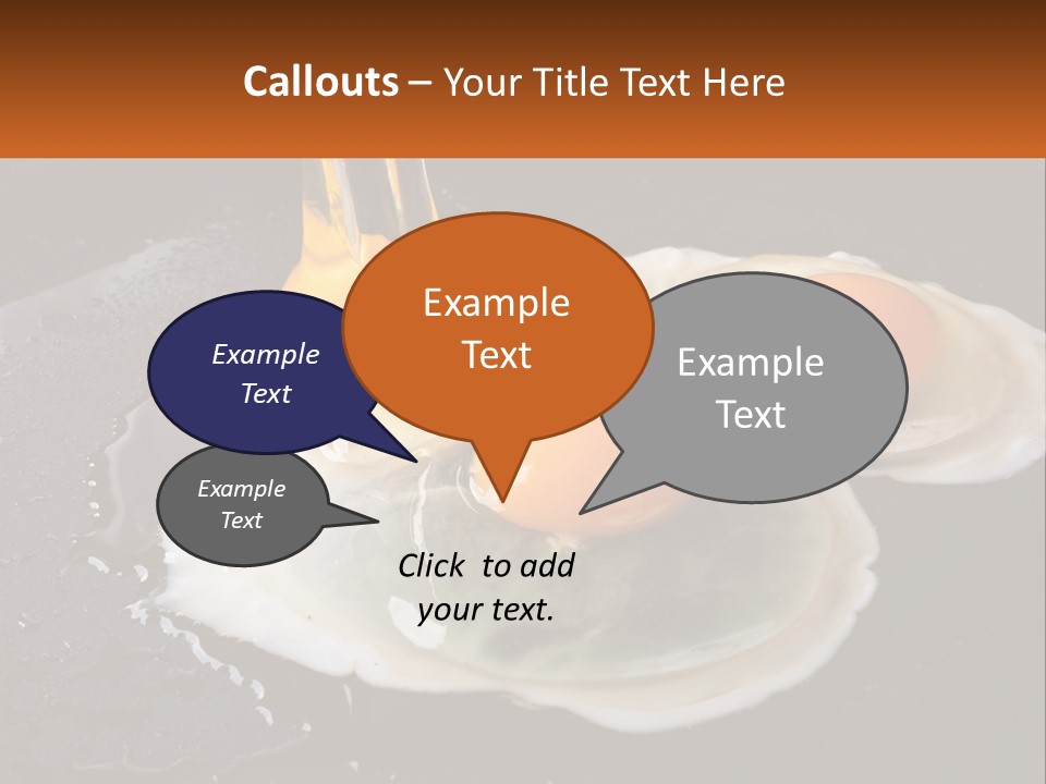 Cholesterol Pan White PowerPoint Template
