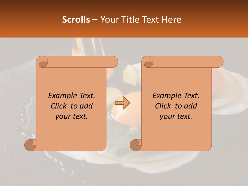 Cholesterol Pan White PowerPoint Template