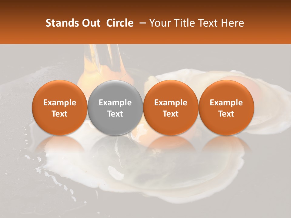 Cholesterol Pan White PowerPoint Template