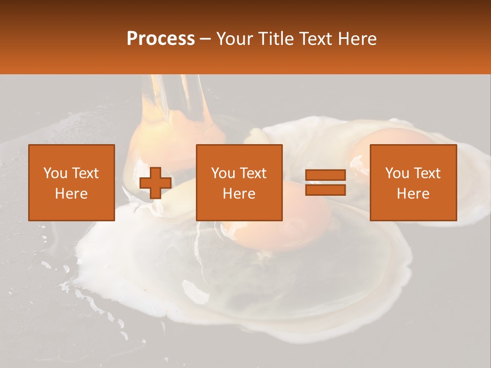 Cholesterol Pan White PowerPoint Template