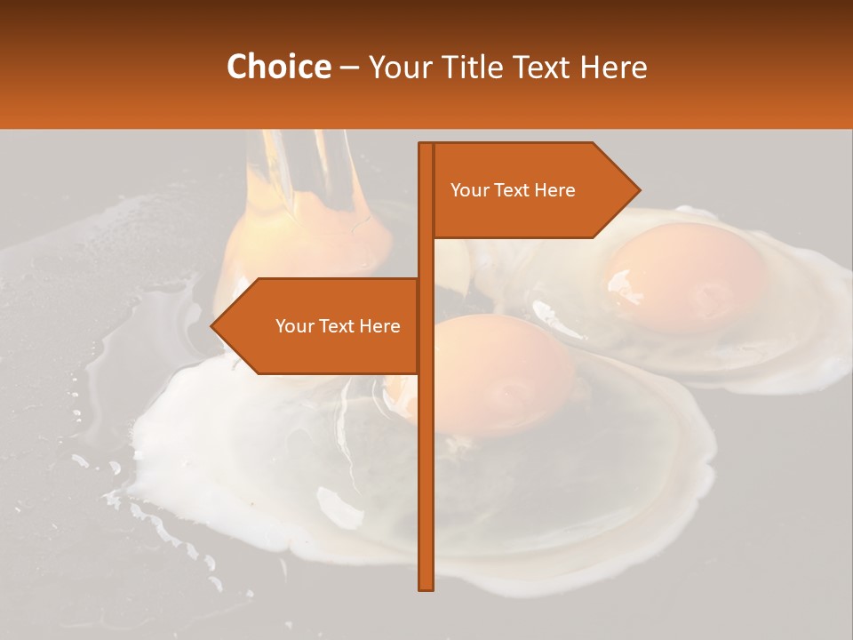 Cholesterol Pan White PowerPoint Template