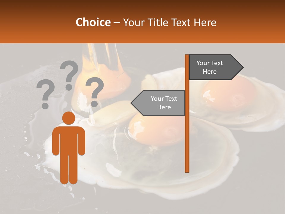 Cholesterol Pan White PowerPoint Template