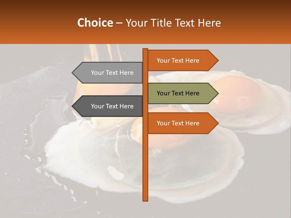 Cholesterol Pan White PowerPoint Template
