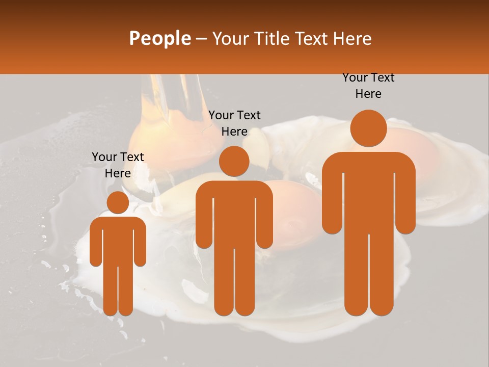 Cholesterol Pan White PowerPoint Template