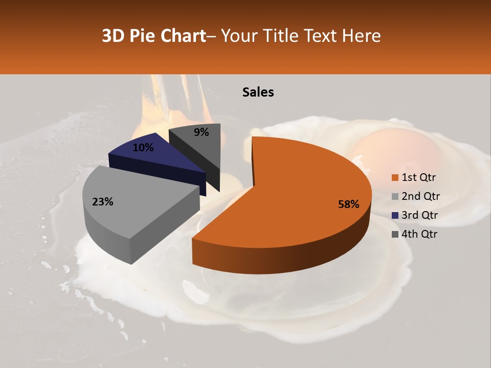 Cholesterol Pan White PowerPoint Template