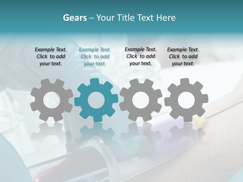 Vaccine Laboratory Experiment PowerPoint Template