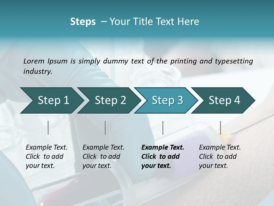 Vaccine Laboratory Experiment PowerPoint Template