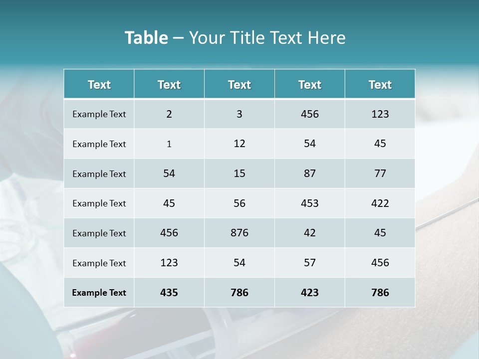 Vaccine Laboratory Experiment PowerPoint Template
