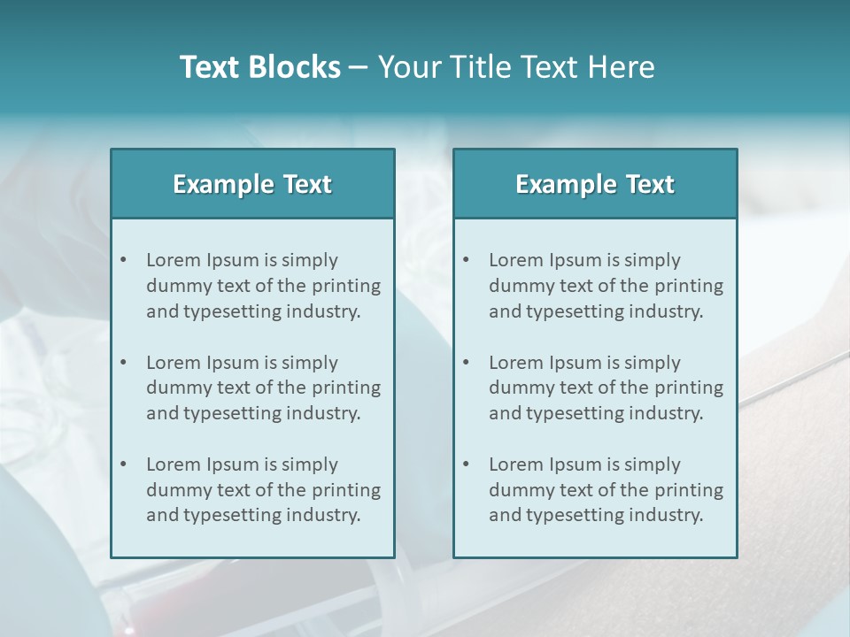 Vaccine Laboratory Experiment PowerPoint Template