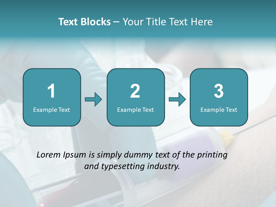 Vaccine Laboratory Experiment PowerPoint Template