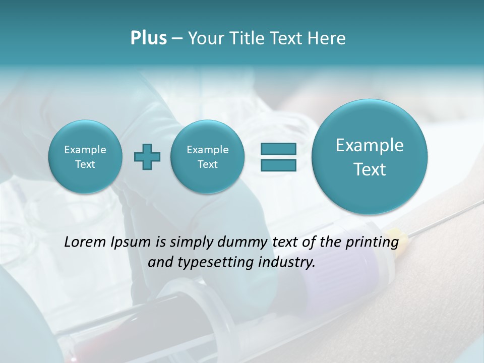Vaccine Laboratory Experiment PowerPoint Template
