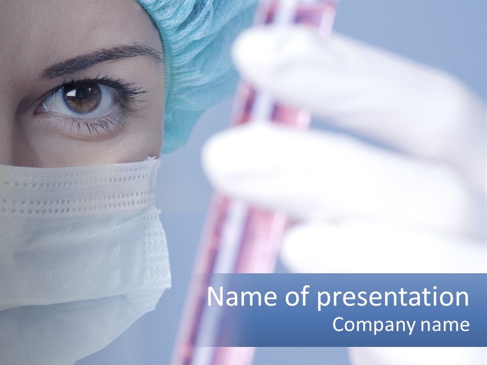 Doctor Hospital Injection PowerPoint Template
