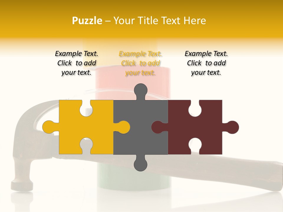 Sticky Construction Packaging PowerPoint Template