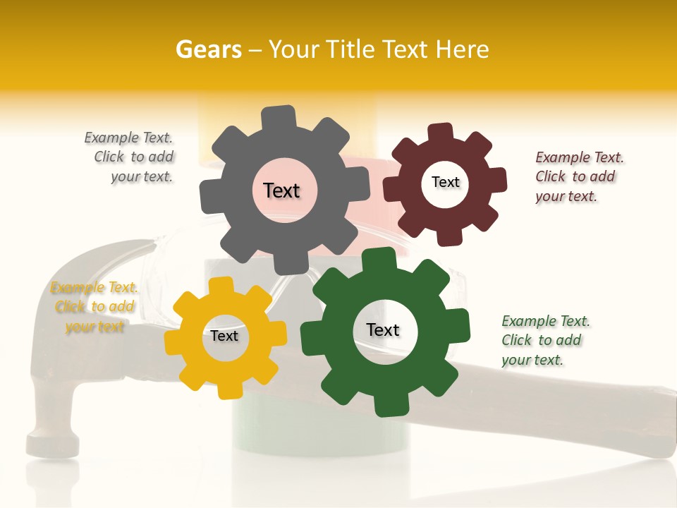 Sticky Construction Packaging PowerPoint Template