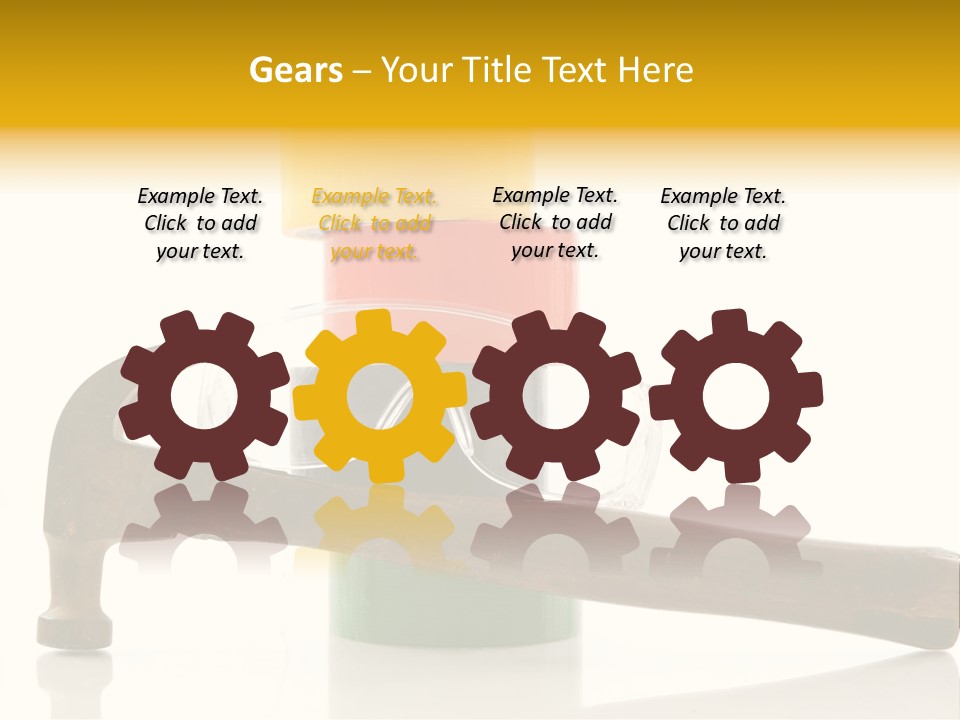 Sticky Construction Packaging PowerPoint Template