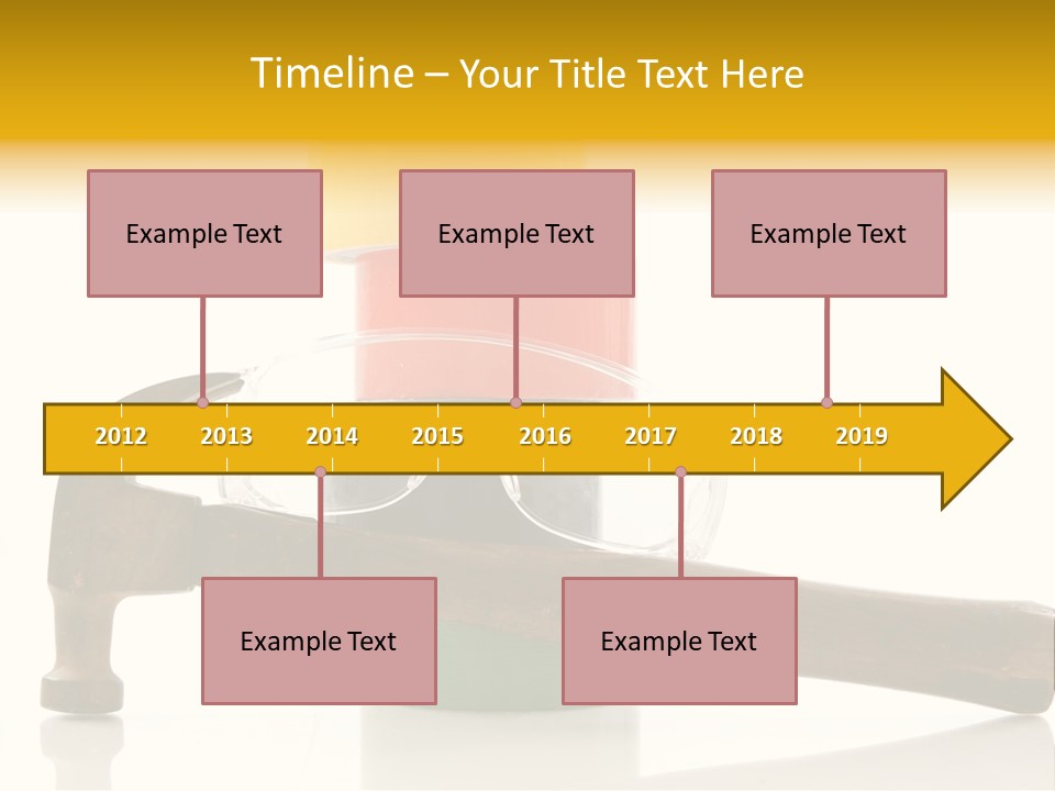 Sticky Construction Packaging PowerPoint Template