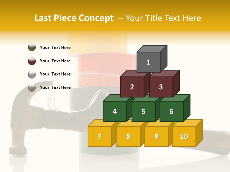 Sticky Construction Packaging PowerPoint Template