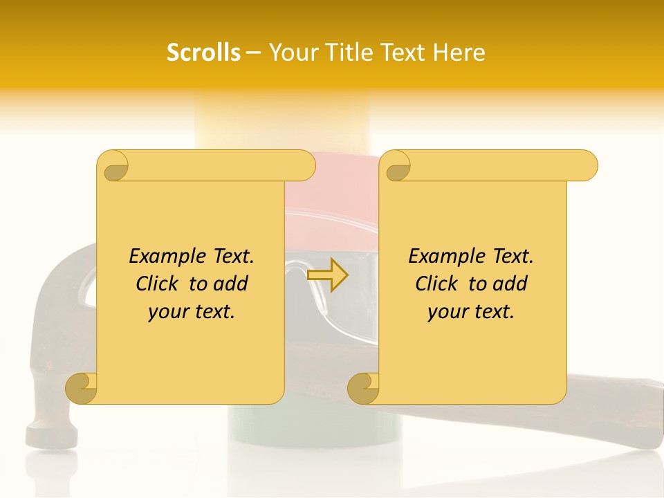 Sticky Construction Packaging PowerPoint Template
