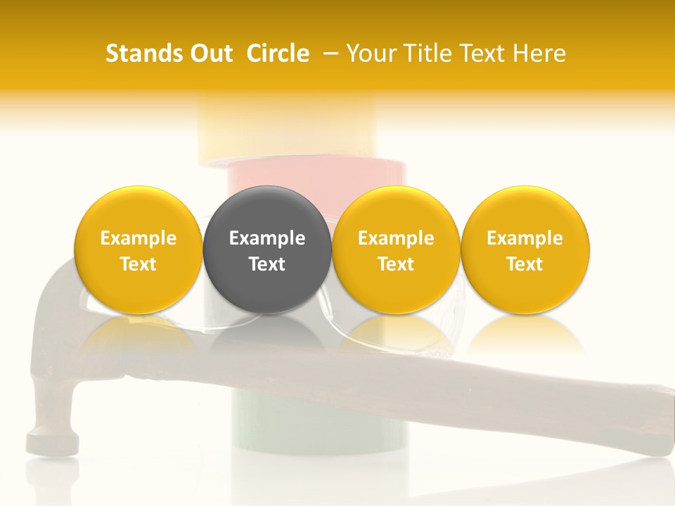 Sticky Construction Packaging PowerPoint Template