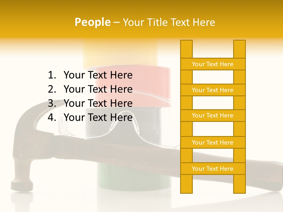 Sticky Construction Packaging PowerPoint Template