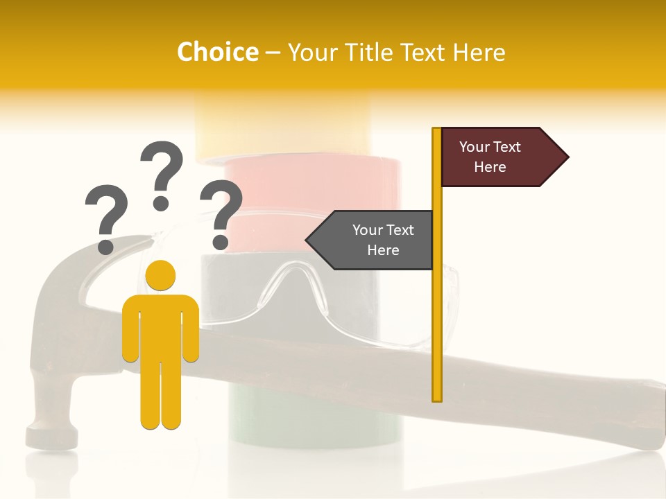 Sticky Construction Packaging PowerPoint Template