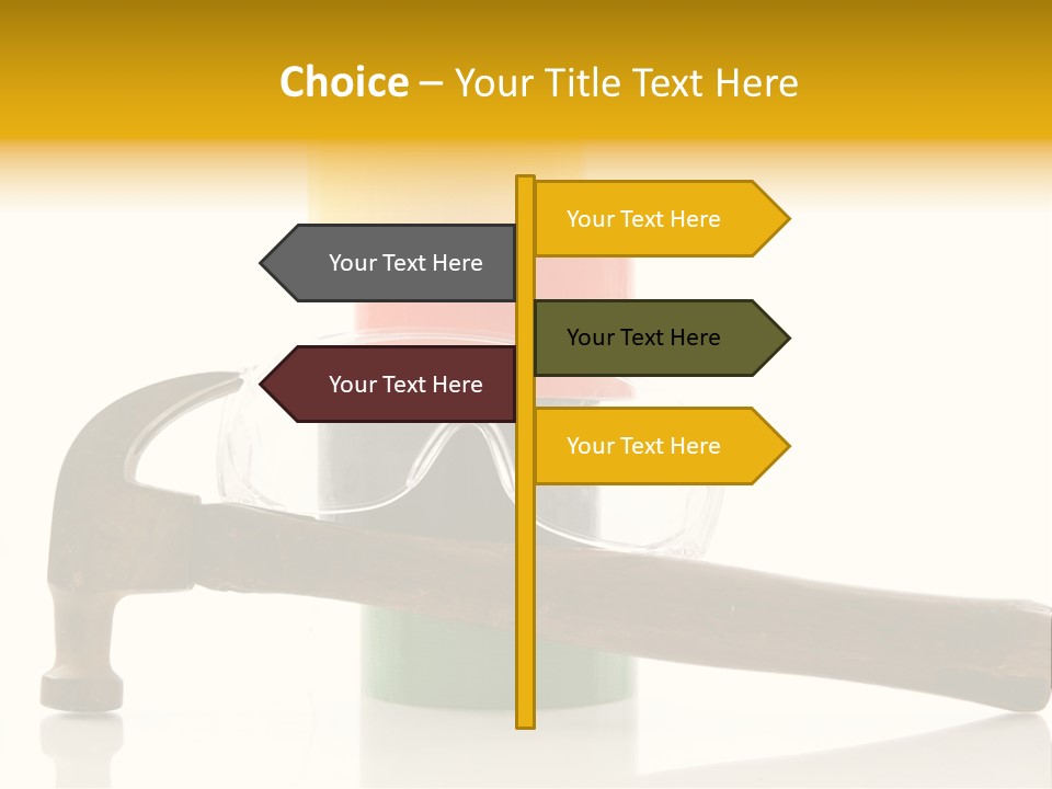 Sticky Construction Packaging PowerPoint Template