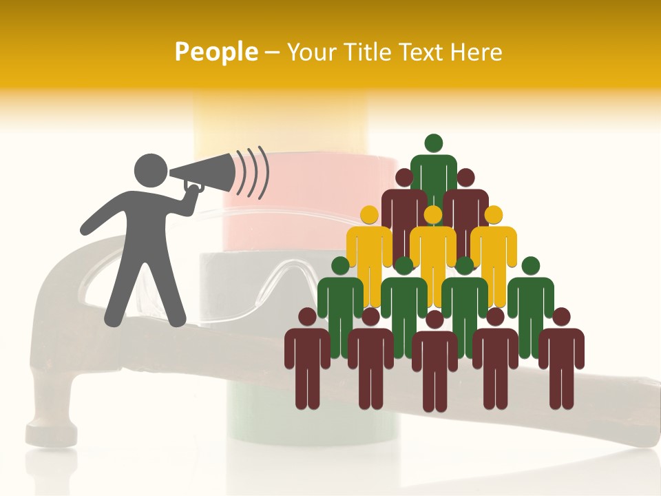 Sticky Construction Packaging PowerPoint Template