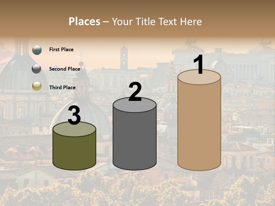 Colosseo Obelisk Dome PowerPoint Template