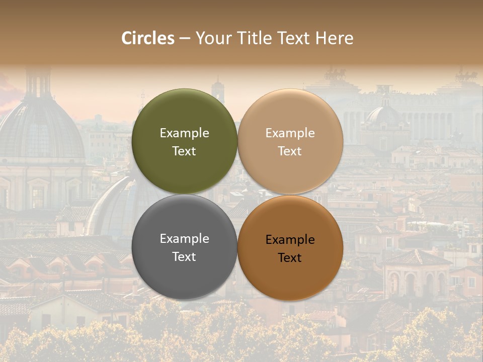 Colosseo Obelisk Dome PowerPoint Template