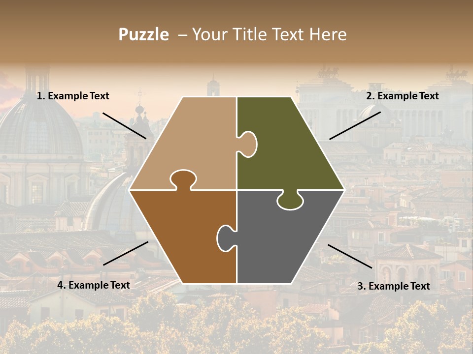 Colosseo Obelisk Dome PowerPoint Template