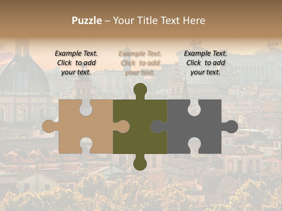 Colosseo Obelisk Dome PowerPoint Template