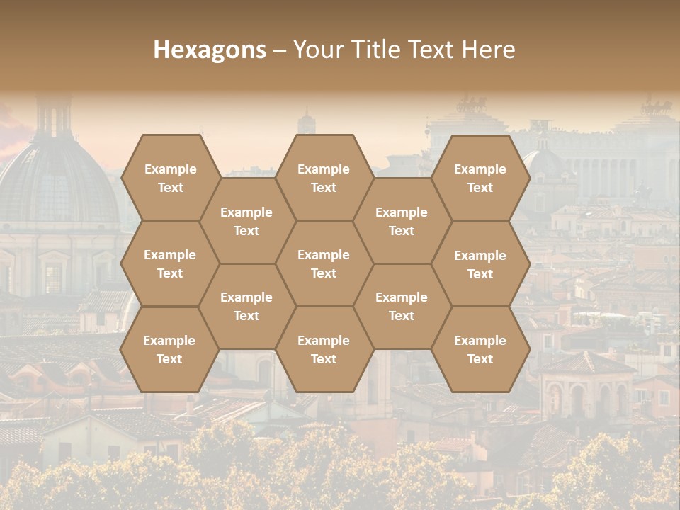Colosseo Obelisk Dome PowerPoint Template