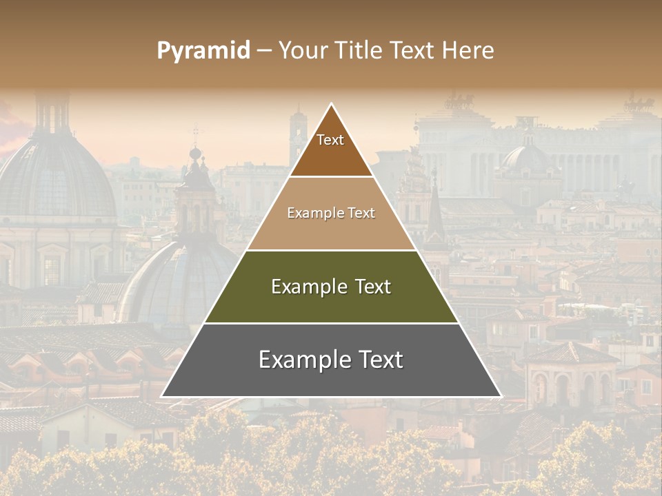 Colosseo Obelisk Dome PowerPoint Template