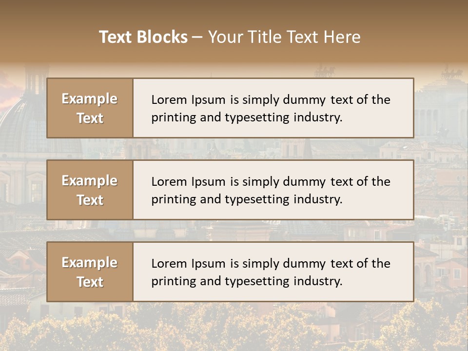 Colosseo Obelisk Dome PowerPoint Template