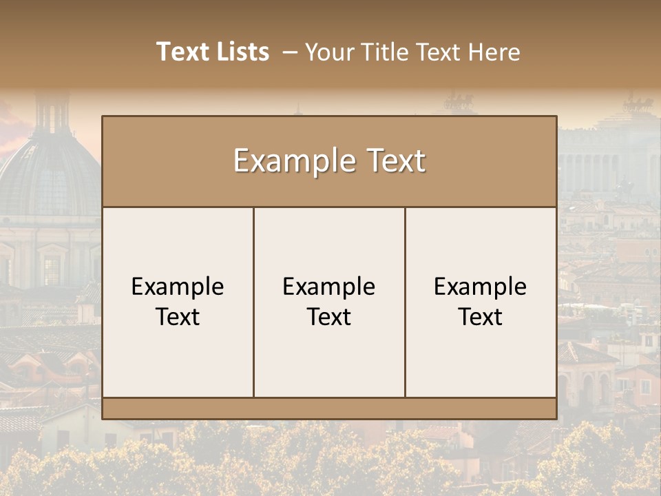 Colosseo Obelisk Dome PowerPoint Template