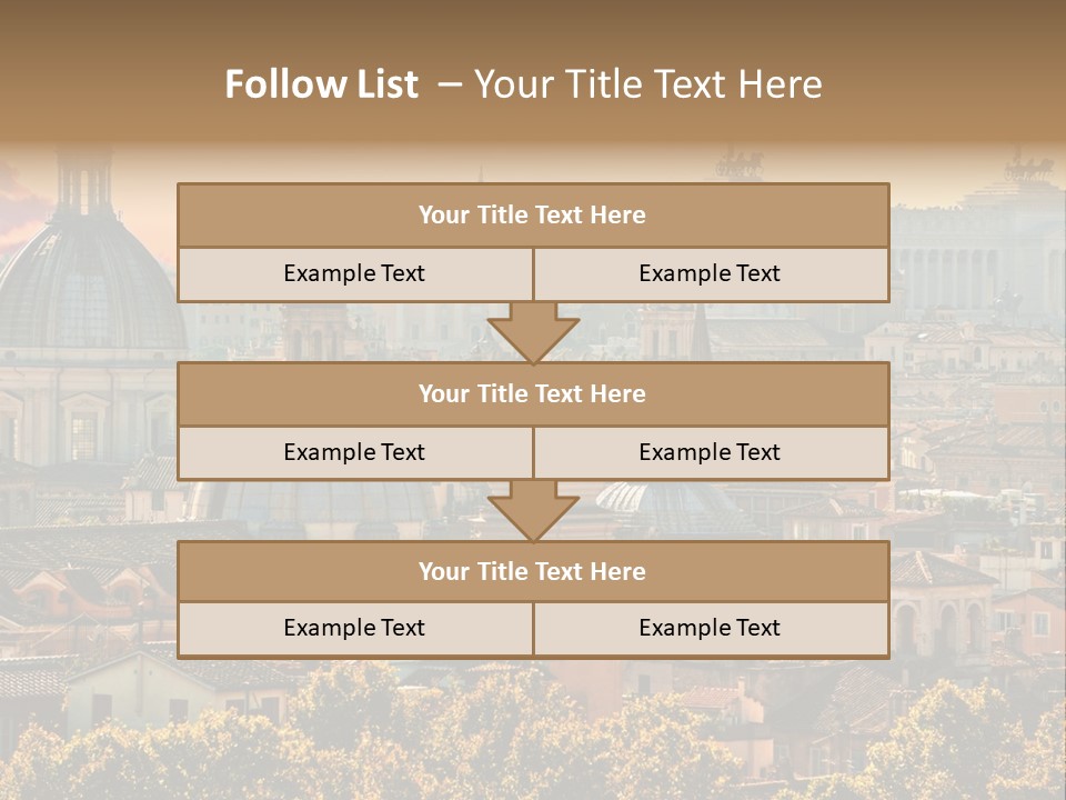 Colosseo Obelisk Dome PowerPoint Template