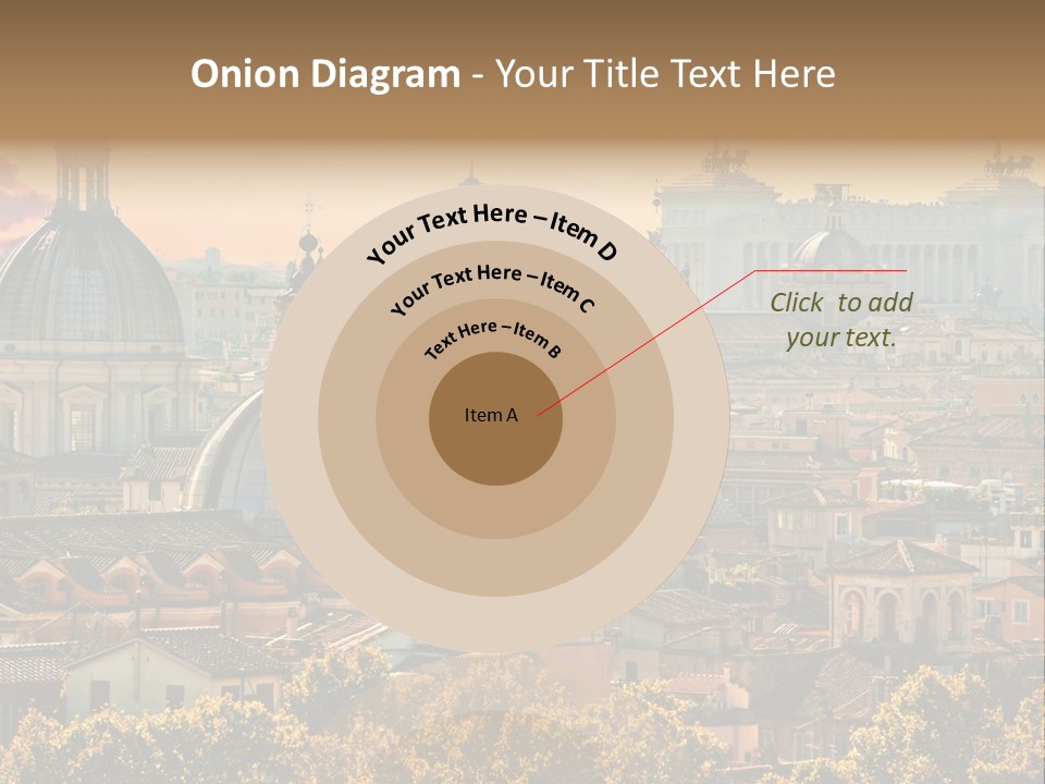 Colosseo Obelisk Dome PowerPoint Template