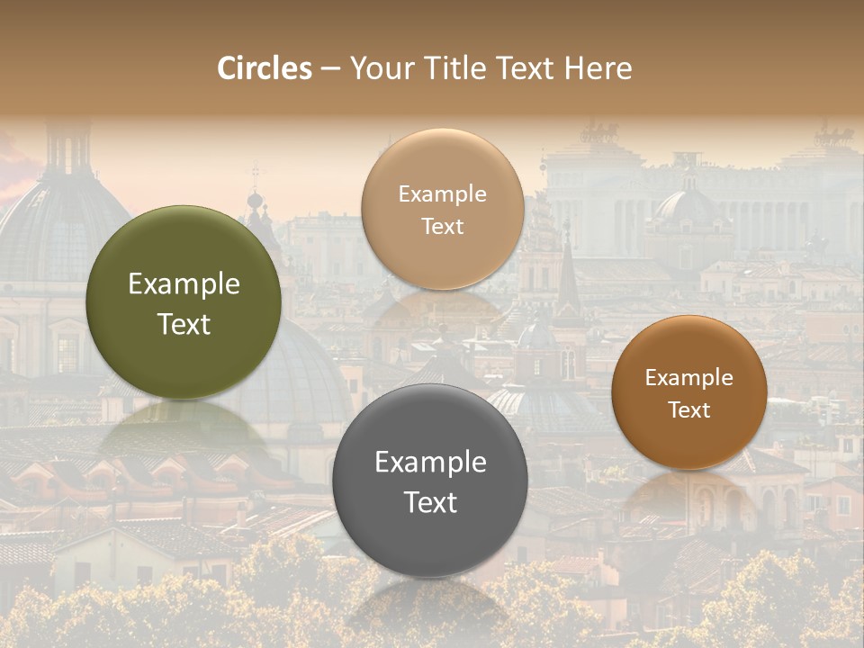 Colosseo Obelisk Dome PowerPoint Template