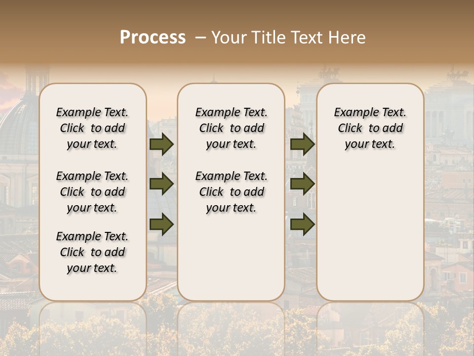 Colosseo Obelisk Dome PowerPoint Template