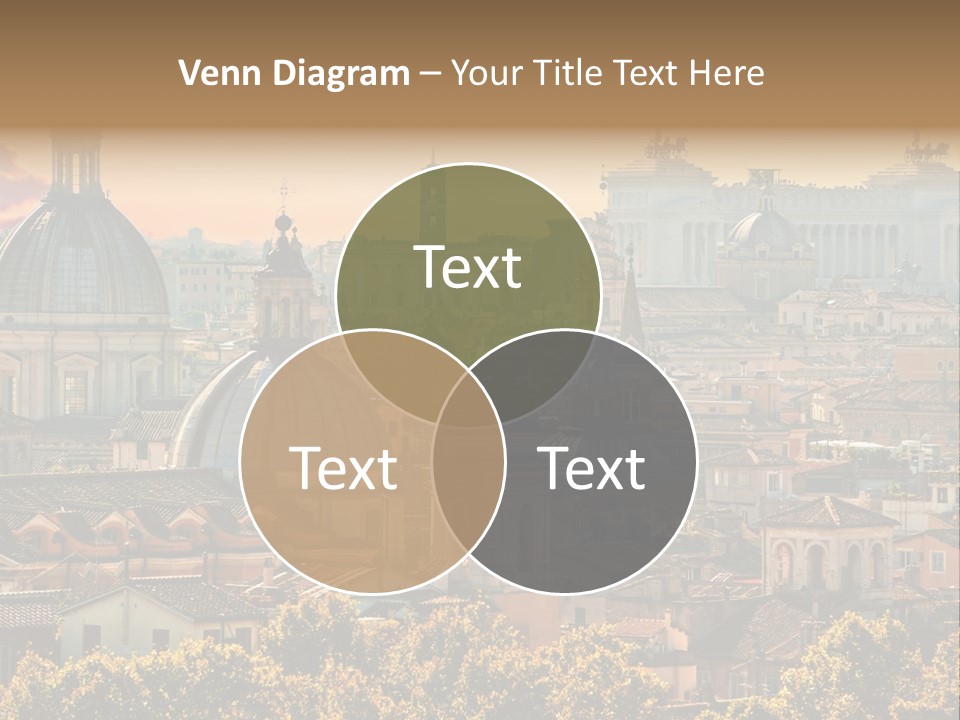 Colosseo Obelisk Dome PowerPoint Template