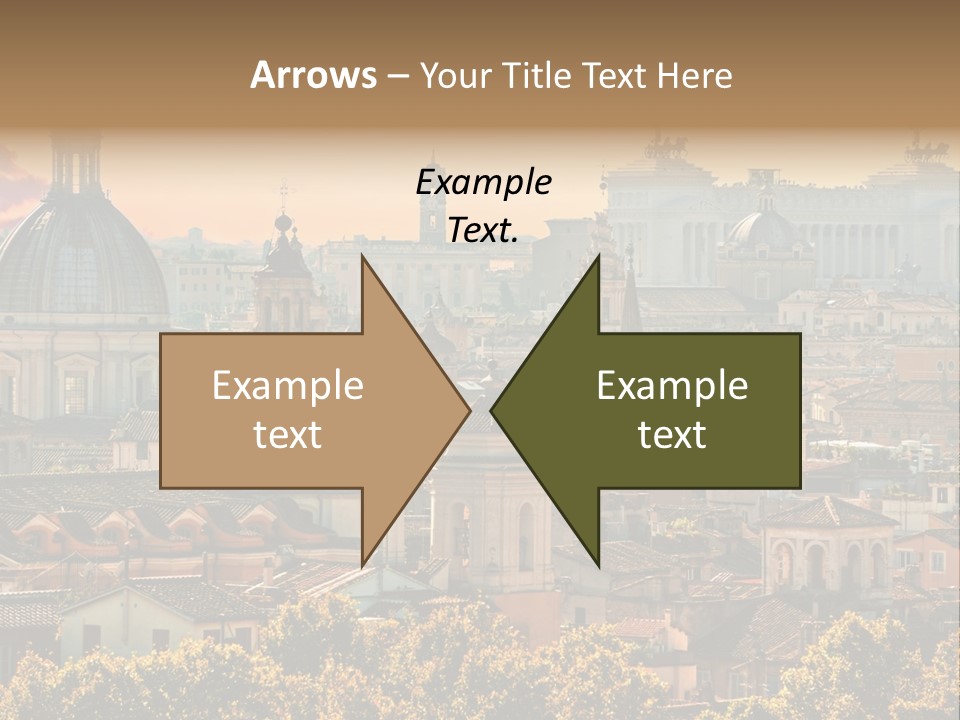 Colosseo Obelisk Dome PowerPoint Template