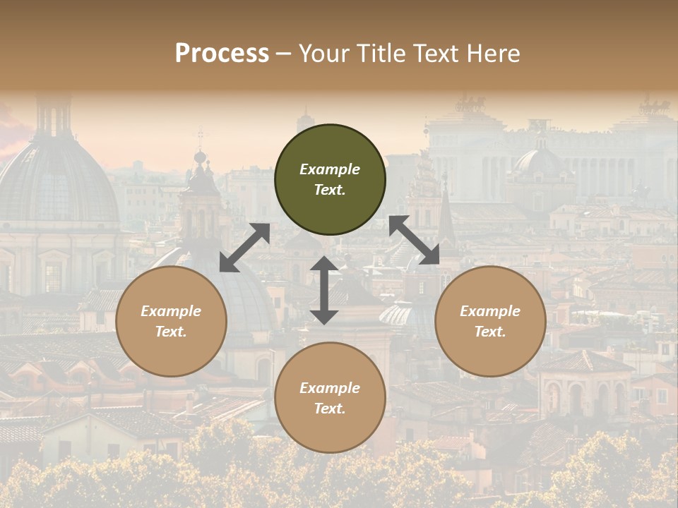 Colosseo Obelisk Dome PowerPoint Template